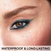 evpct 1Pcs Sky Royal Cobalt Cold Blue Color Gel Glitter Eyeliner Pencils Set for Women Waterline Waterproof Smudge Proof lapiz de ojos delineador de ojos contra el agua Eye Liner Makeup, 09# Cold Blue view 4