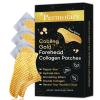 Jakuva 24K Gold Forehead Wrinkle Patches for Face-Hydrogel Pads with Hydrolyzed Collagen And Vitamin E, Forehead Wrinkles Care for Strips Moisturizing,20PCS view 1