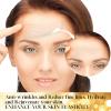 Jakuva 24K Gold Forehead Wrinkle Patches for Face-Hydrogel Pads with Hydrolyzed Collagen And Vitamin E, Forehead Wrinkles Care for Strips Moisturizing,20PCS view 2