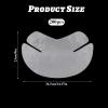 200 Sheet Disposable Neck Wrinkle Mask for Lock in Moisture Plastic Neck Mask Paper Sheets Wrapped Cling Mask Cover Film Patches Neck Tightening Mask for DIY Skin Care Moisturizing Firming view 2