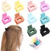 Ahoney 10Pcs Small Claw Clips for Women Girls, 1 Mini Matte Tiny Barrettes for Thin Thick Medium Hair, Cute Jaw Clips with Strong Hold and Gift Box (Colorful) view 1