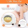 5.5 lbs Wax Pot Warmer Professional for Hair Removal,Large Wax Pot with 32-248(0-120) Temperature Adjustment Settings for Home,Beauty Salon,Spa,Barber Shop,Gift view 4