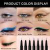 evpct 1Pcs Voilet Purple Glitter Glittering Diamond Shimmer Liquid Eyeliner Eye Makeup Pencil Set, Sparkle Shimmer Colored Eyeliner Pen Waterproof Smudge Proof Long Lasting High Pigmented 05# view 3