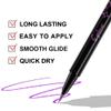 evpct 1Pcs Voilet Purple Glitter Glittering Diamond Shimmer Liquid Eyeliner Eye Makeup Pencil Set, Sparkle Shimmer Colored Eyeliner Pen Waterproof Smudge Proof Long Lasting High Pigmented 05# view 4