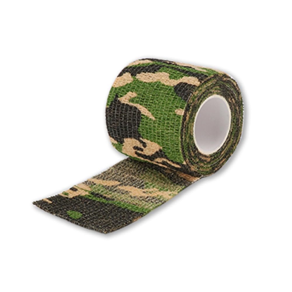 24PCS Tattoo Grip Bandage Cover Wraps Tapes Nonwoven Waterproof Self Adhesive Finger Protection Permanent Makeup Accessories Tattoo Supplies (Camouflage)