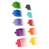 10pcs Hair Clippers Trimmer Clipper Combs, Comb Set Electric Hair Clipper Spare Parts Hairstyling Limit Combs Accessory, Hair Trimmer, Clipper Guard Combs Combs view 4