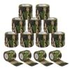 24PCS Tattoo Grip Bandage Cover Wraps Tapes Nonwoven Waterproof Self Adhesive Finger Protection Permanent Makeup Accessories Tattoo Supplies (Green) view 2