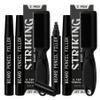 4 Pack Beard Filling Pen Kit with 4 Tips - Waterproof Beard Pencil for Men, Fill, Shape & Define with Brush - Striking Viking (Jet Black) view 1