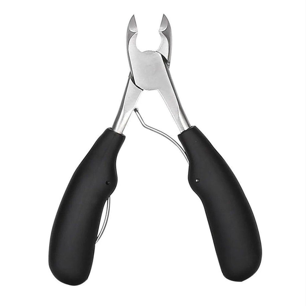 Generic Premium Stainless Steel Nail Clippers Black