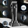 toothgeneric Hair Cutting Tool, USB Charging Base Digital Display Hair Trimmer Adjustable Powder Metallurgy Tool Head Hair Clipper view 2