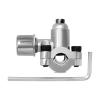 Gralara Line Piercing Valve Kit,Piercing Valve Line Tap Valve Kit Bpv-31,Repair Easy to Use Replace Parts Refrigerator Tap Valve Set view 1