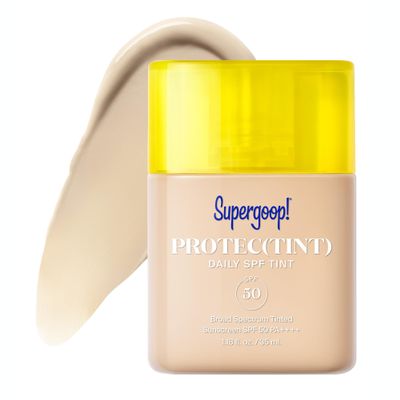 Supergoop! Protec(tint) Daily Skin Tint SPF 50 - 22W - Light, Buildable Coverage for Immediately Smooth, Even-Looking Skin - Natural Finish
