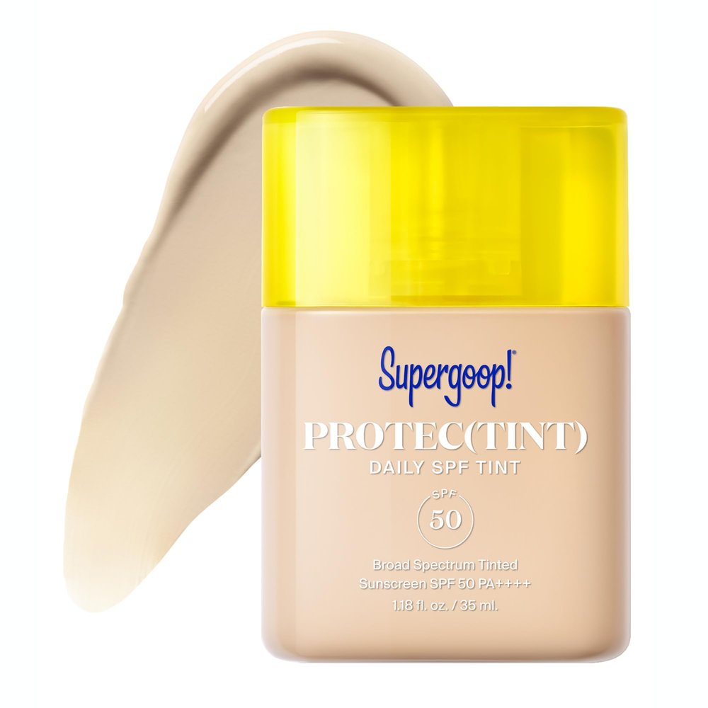 Supergoop! Protec(tint) Daily Skin Tint SPF 50 - 22W - Light, Buildable Coverage for Immediately Smooth, Even-Looking Skin - Natural Finish