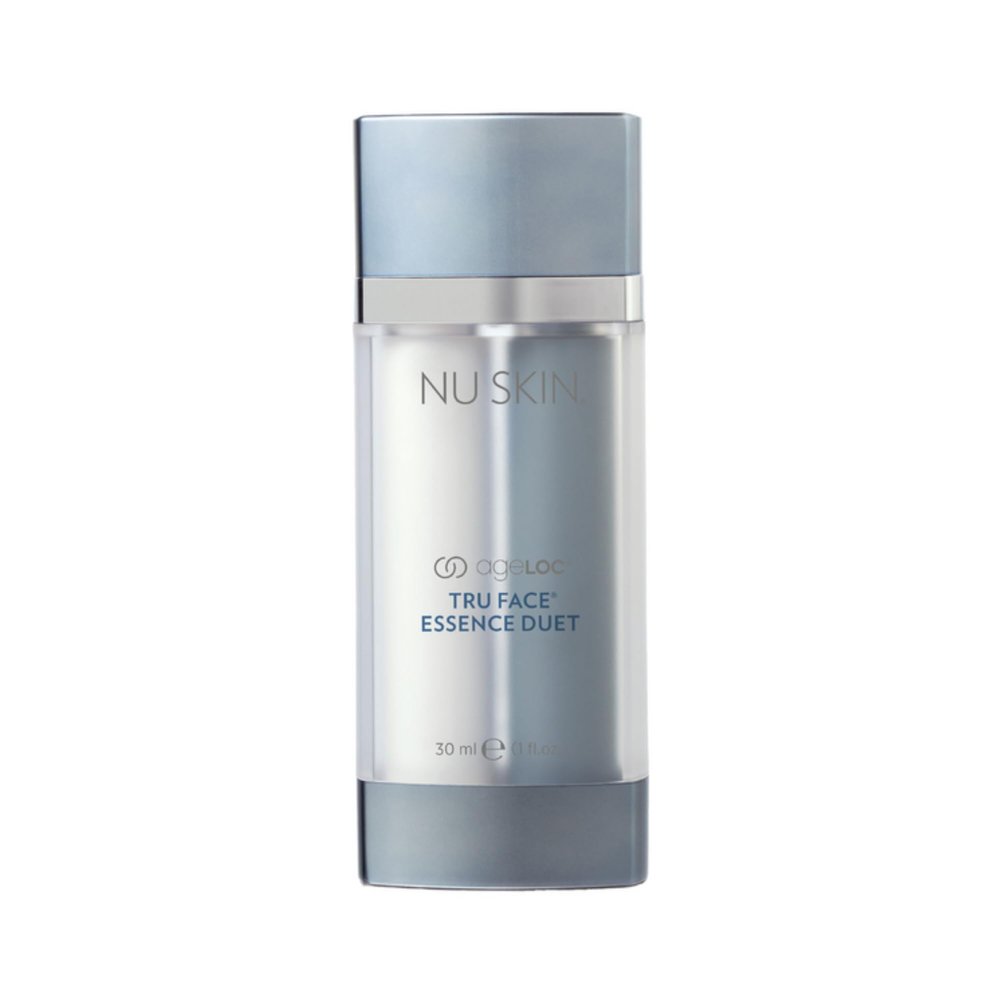 NU SKIN NuSkin ageLOC Tru Face Essence Duet | Neck Firming Cream & Decollete Lifting Formula | Dual Chamber | Skin Care That Promotes Skin Firming, Contour, & Hydration | Neck & Chest Firming Cream