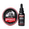 UPPERCUT DELUXE Hair & Beard Bundle - Deluxe Pomade 3.5 oz + Beard Oil 1 fl. oz view 1