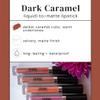 Aromi Matte Liquid Lipstick | Brown Nutmeg Lip Color, Long Wear, Transfer Proof, Paraben, Phthalate, + Gluten Free, Waterproof, Waterproof, Vegan (Dark Caramel) view 2