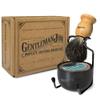 Gentleman Jon Complete Shaving Brush Kit  Old Fashion Shaving Kit for Men, Includes Shave Brush, Bowl, Soap & Stand, Vintage Wet Shave Mug, Barber-Style 4-Piece Gift Set, Men's Barber Accessories view 1