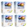 La Palm Volcano Spa Bubbling + Fizzing Organic 6-Step Treatment  Ocean Pearl (4 packs), Blue view 1