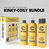 Curlook Kinky-Coily Hair Package | Shampoo, Conditioner & Leave-In Styling Cream Set | Sulfate-Free, Silicone-Free | 400ml (13.5 oz) Each Bottle | Made in Canada Curly Hair Products | Pack of 3 view 4