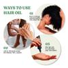 Red by Kiss Professional 99% Natural Hair Oil, Organic Vegan Oil Blend for Strengthen & Moisturize Healthy Hair, Biotin Infused, Add Shine & Smooth Hair (Jamaican Castor, 2.5 Fl Oz) view 4