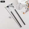 3Pcs Folding Angle Scalloped Lash Brush, Multifunctional Fan Shaped Lashes Wand, New Angled Eyelash Brush Separator Mascara Brushes Makeup Tool for Upper Lower Eyelash Lifted Eye Shadow Eyebrow view 3