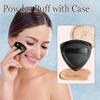 Travel Makeup Brush Set with Case, Mini Makeup Brushes Set for Powder, Foundation, Eyeshadow, Lip, Highlight, Blush & Concealer, 10 Pcs Travel Size Makeup Brushes & 2Pcs Triangle Powder Puff view 4