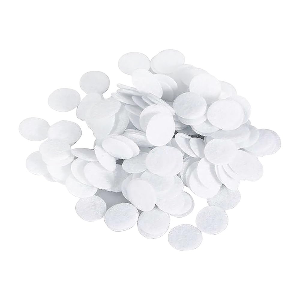 GSHLLO 200 Pcs 10mm Small Microdermabrasion Filters Facial Vacuum Filters Round Filtering Pads Dermabrasion Filters Replacement Beauty Machine Filter Accessories