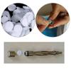 GSHLLO 200 Pcs 10mm Small Microdermabrasion Filters Facial Vacuum Filters Round Filtering Pads Dermabrasion Filters Replacement Beauty Machine Filter Accessories view 3