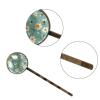 4 PCS Womens Hair Barrettes, Cute Bees and Daisies on Green Background Long Bobby Hair Pins for Girls, Stainless Steel Hair Clips Headwear Styling Tools Hair Accessories view 3
