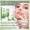 DWDiWen 2PCS Aloe Vera Face Wash for Women & Men,Gentle Hydrating Foaming Aloe Face Wash for All Skin Types,Oil-Free Facewash Daily Face Cleanser to Remove Dirt,Oil & Makeup view 2