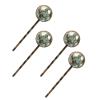 4 Pieces Bobby Pins Hair Clips for Women, Birds on Branch Retro Pattern Decorative Hairpin Hair Barrettes for Girls, Elegant Brown Hair Accessories view 1