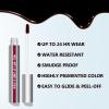 Cilrofelr Peel Off Lip Liner Stain, Long Wear Tattoo Lip Liner with Tweezer, Peel Off Lip Stain with Matte Finish, Long Lasting, Waterproof, Transfer-proof, Highly Pigmented Color (Berry) view 3