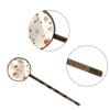 4 Pieces Bobby Pins Hair Clips for Women, Cute Mushroom and Flowers Decorative Hairpin Hair Barrettes for Girls, Elegant Brown Hair Accessories view 3