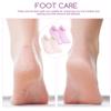 4 Pairs Silicone Socks Moisturizing Socks for Dry Cracked Feet, Women's Foot Socks Foot Care Gel Socks for Spa (2 Colors, Universal Size view 3