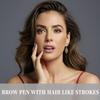 BLUE LOVE Two-Prong Eyebrow Pen - Waterproof Microblading Eyebrow Makeup for Women, Long-lasting Formula for Natural Strokes, All-Day Wear (Grey) view 4