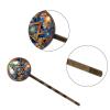 4 PCS Womens Hair Barrettes, Modern Star of David Art Abstract Pattern Long Bobby Hair Pins for Girls, Stainless Steel Hair Clips Headwear Styling Tools Hair Accessories view 3