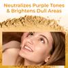 YELLOW CORRECTOR BULK POWDER (8oz Refill Pouch) Mineral Makeup Matte Banana Corrective High Definition Pro Setting Brightening Concealer Under Eyes Dark Circles Rosacea Age Spots Vegan SPF 20 view 3