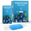 20 Packs Steam Eye Masks for Dry Eyes, Warm Compress Relief for Eye Fatigue & Puffiness, Sleep Heated Eye Mask, Disposable Travel Essentials, Spa Relaxation Gift Women, Party Favors Adults, Blueberry view 1