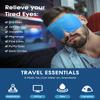 20 Packs Steam Eye Masks for Dry Eyes, Warm Compress Relief for Eye Fatigue & Puffiness, Sleep Heated Eye Mask, Disposable Travel Essentials, Spa Relaxation Gift Women, Party Favors Adults, Blueberry view 2