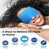 20 Packs Steam Eye Masks for Dry Eyes, Warm Compress Relief for Eye Fatigue & Puffiness, Sleep Heated Eye Mask, Disposable Travel Essentials, Spa Relaxation Gift Women, Party Favors Adults, Blueberry view 4
