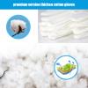 7 Pairs White Cotton Gloves, Breathable Cotton Gloves for Dry Hands Sleeping, Washable Eczema Moisturizing Glove Overnight for Women Men, Christmas Wedding Costume Work Glove for Serving Inspection view 3