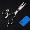 6.0 Inch Professional Rotating Ring Cutting Scissor, Stainless Salon Hairdressing Scissors, Sharp and Precise, for Women, Men and Hairdressers gift view 2