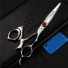 6.0 Inch Professional Rotating Ring Cutting Scissor, Stainless Salon Hairdressing Scissors, Sharp and Precise, for Women, Men and Hairdressers gift view 3