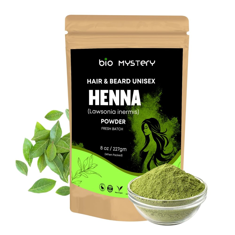 Bio Mystery Henna Powder | Lawsonia Inermis for Hair Care for Hair Care 100Gm / 3.5 Oz