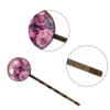 4 PCS Womens Hair Barrettes, Rose Flowers Long Bobby Hair Pins for Girls, Stainless Steel Hair Clips Headwear Styling Tools Hair Accessories view 3