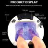 Acrylic Pedicure Footbath, 23L Colorful Lamp Massage Spa with PU Foot Pad, Hot&Cold Adjustment Bathtub, Foot Surfing Massage Basin for Spa, Home view 4