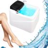 Acrylic Pedicure Spa, Foot Massage Tubs with 7 Color LED Lights, Surfing Pedicure Footbath with Black Foot Pads, Adjustable Temperature Bathtub for Home, Salon, Spa view 1