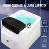 Acrylic Pedicure Spa, Foot Massage Tubs with 7 Color LED Lights, Surfing Pedicure Footbath with Black Foot Pads, Adjustable Temperature Bathtub for Home, Salon, Spa view 3