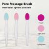 6 PCS Lip Scrub Brush, Double-Sided Mini Silicone Exfoliating Brush for Men Women, lip lightening for dark lips (Pink Green Purple) view 4