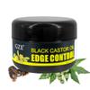 GZE Black Castor Oil Edge Gel Extra Hold Braid, Loc, Twist - Tames Frizz & Controls Edges for Women 4c Hair view 1